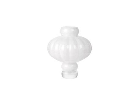 Louise Roe - Balloon Vase 08 - Vase - Opal White - Ø10-26 x H30 cm