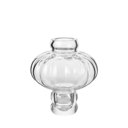 Louise Roe - Balloon vase #02, clear - H:20 cm.