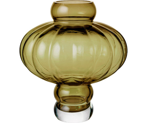 Louise Roe Balloon vase - 03 - olive Louise Roe Balloon vase - 03 - olive