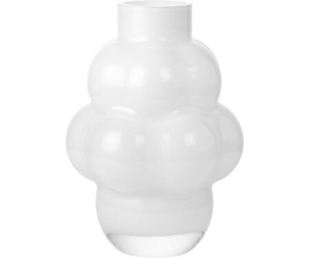 Louise Roe Balloon vase - 04 - Opal White