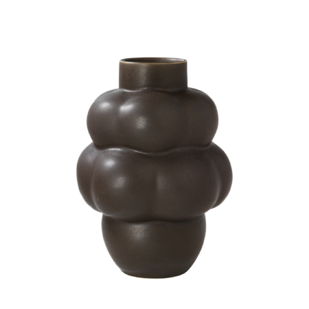 Louise Roe - Balloon vase #04 Petit, Mud Brown - H18 cm.