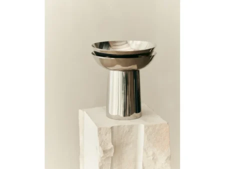Louise Roe - Fountain Vase 02 - Vase - Stainless Steel - H30 x Ø21,5