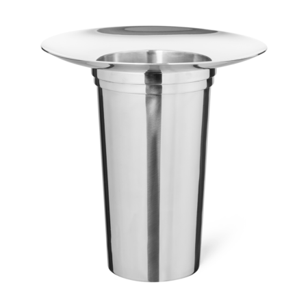 Louise Roe Fountain vase 01 30 cm Raw Iron