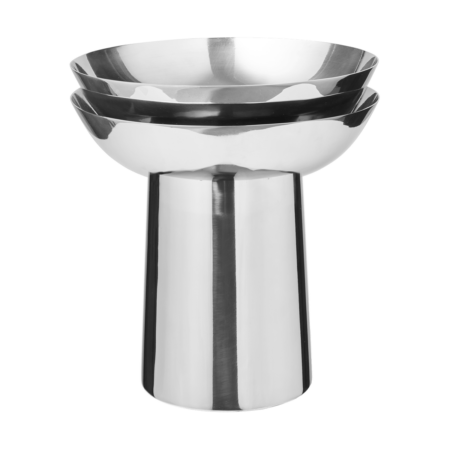 Louise Roe Fountain vase 02 30 cm Raw Iron