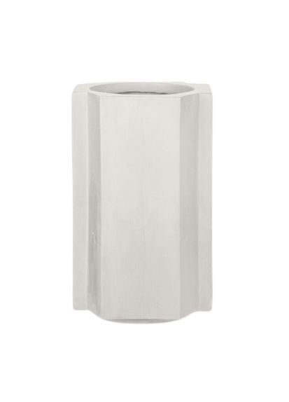 Louise Roe Funki Pot Small Ø: 16 cm - Plaster White