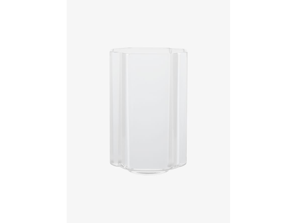 Louise Roe - Funki Vase - Vase - Funki Vase Asymmetric Opal White - Ø21 x H34 cm Louise Roe - Funki Vase - Vase - Funki Vase Asymmetric Opal White - Ø21 x H34 cm