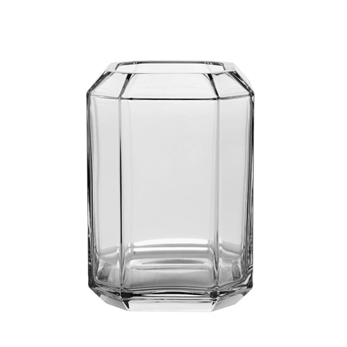 Louise Roe Jewel Vase Glass H: 20 cm - Clear Louise Roe Jewel Vase Glass H: 20 cm - Clear