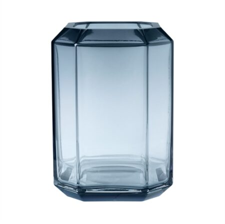 Louise Roe Jewel Vase H: 26 cm - Blue