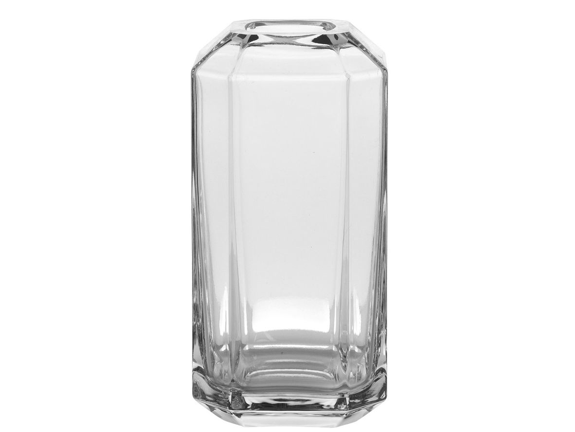 Louise Roe - Jewel Vase - Vase - 01 Clear - Ø8 x H16 cm Louise Roe - Jewel Vase - Vase - 01 Clear - Ø8 x H16 cm