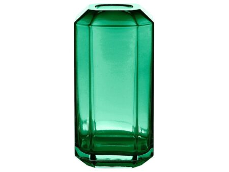 Louise Roe - Jewel Vase - Vase - 01 Green - Ø8 x H16 cm