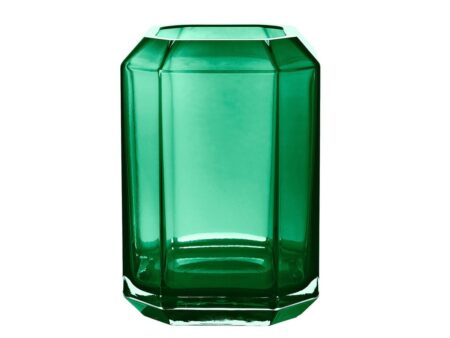 Louise Roe - Jewel Vase - Vase - 02 Green - Ø14 x H20 cm