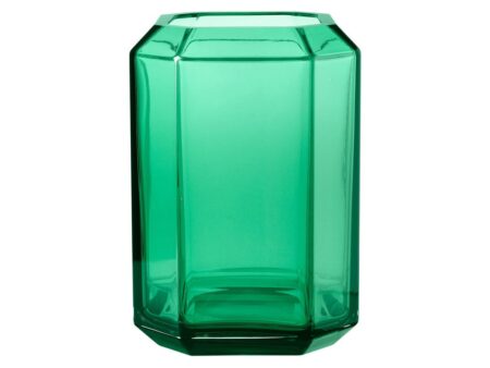Louise Roe - Jewel Vase - Vase - 03 Green - Ø18 x H26 cm