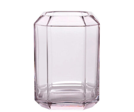 Louise Roe Jewel vase - H20 - Rosa