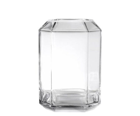 Louise Roe Jewel vase - H26 - Clear