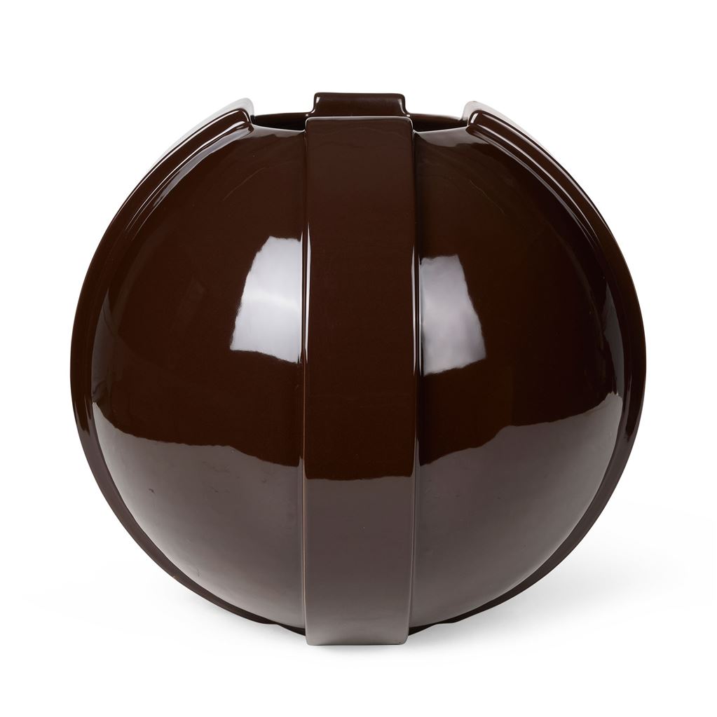 Louise Roe Vinci Vase #02 - Dark Brown Louise Roe Vinci Vase #02 - Dark Brown