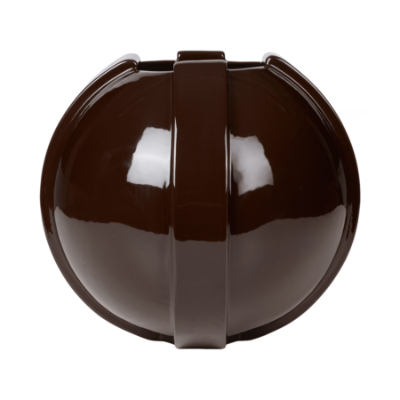 Louise Roe Vinci vase 01 29 cm Dark Brown