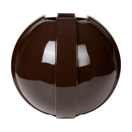 Louise Roe Vinci vase 02 39 cm Dark Brown