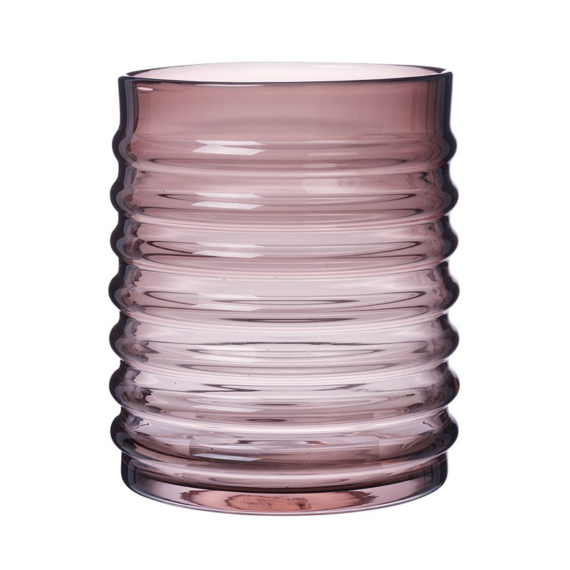 Louise Roe Willy Glass Vase Burgundy Louise Roe Willy Glass Vase Burgundy