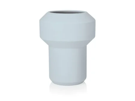 Lucie Kaas - Fumario Vase - Vase - Blue Fog - Large - H20,5 cm