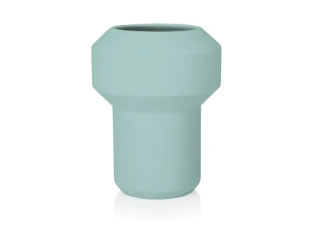 Lucie Kaas - Fumario Vase - Vase - Minty Haze - Large - H20,5 cm