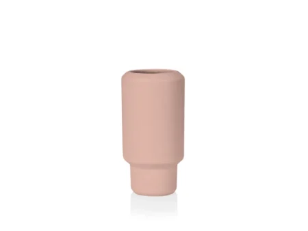 Lucie Kaas - Fumario Vase - Vase - Peach - Small - H16,5 cm
