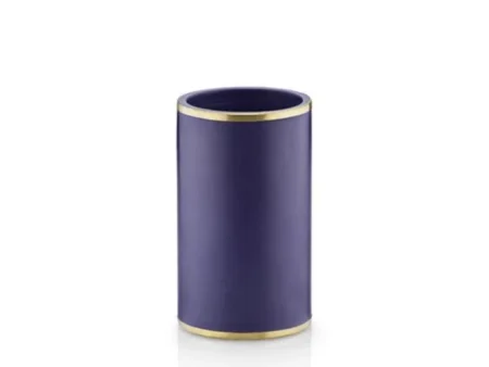 Lucie Kaas, Matee vase, Blå, keramik, H:12 cm