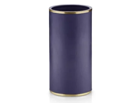 Lucie Kaas, Matee vase, Blå, keramik, H:18 cm