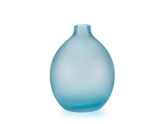 Lucie Kaas, Sansto vase, lyseblå, H: 13 CM Lucie Kaas, Sansto vase, lyseblå, H: 13 CM