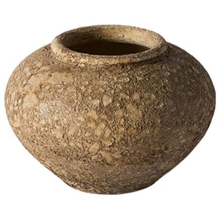 Luna vase 18 cm, beige