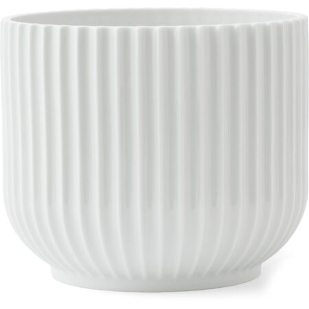 Lyngby Porcelæn Flowerpot, medium (H 13 x Ø 14,5 cm.)