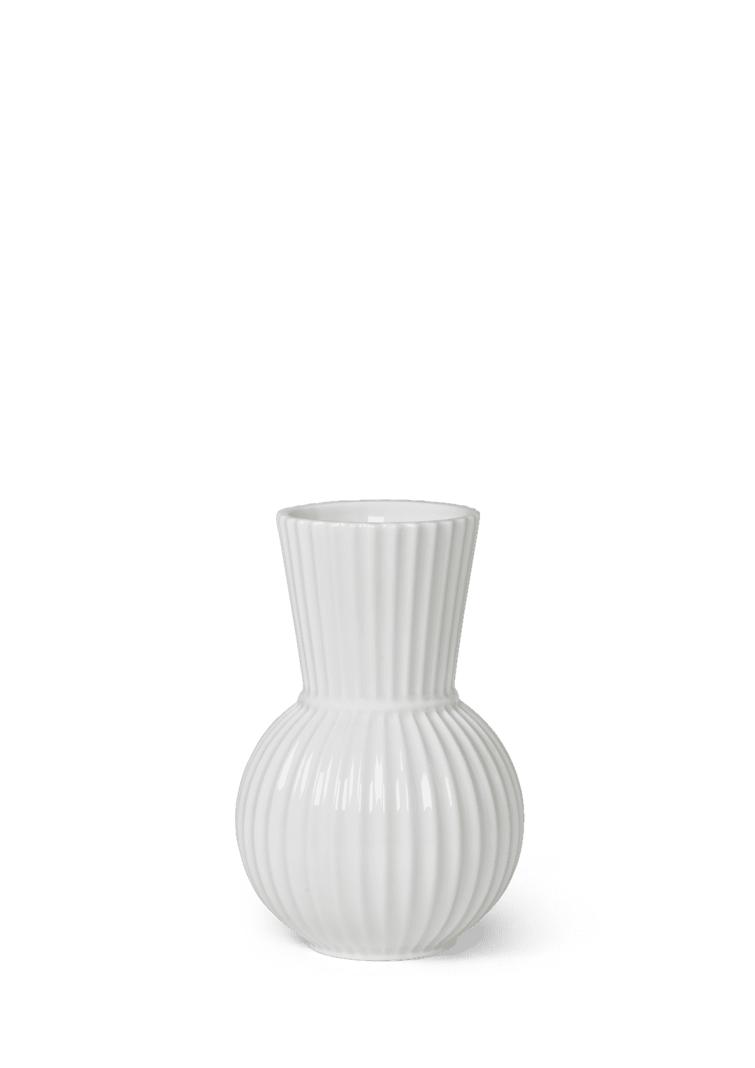 Lyngby Porcelæn - Lyngby Tura Vase H18 cm hvid porcelæn Lyngby Porcelæn - Lyngby Tura Vase H18 cm hvid porcelæn