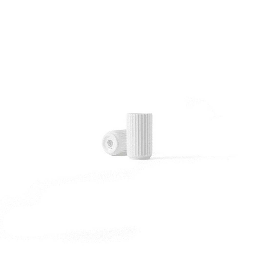 Lyngby Porcelæn - Lyngby Vase H6.5 hvid porcelæn Lyngby Porcelæn - Lyngby Vase H6.5 hvid porcelæn