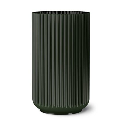 Lyngby Porcelæn Lyngby vase Mørkegrøn, 31 cm