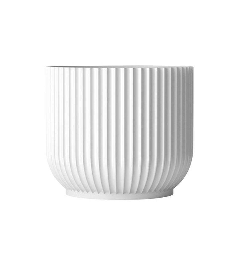 Lyngby Urtepotteskjuler Ø: 14,5 cm - Hvid Lyngby Urtepotteskjuler Ø: 14,5 cm - Hvid