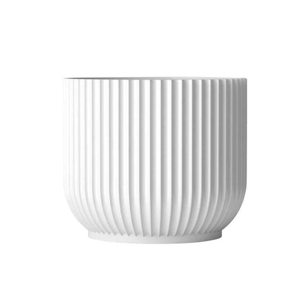 Lyngby Urtepotteskjuler Ø: 18 cm - Hvid Lyngby Urtepotteskjuler Ø: 18 cm - Hvid