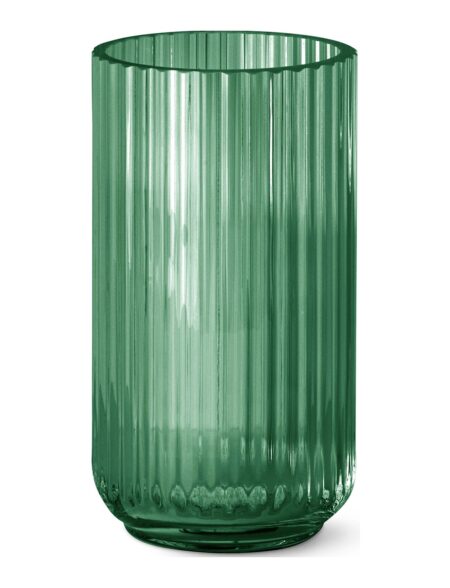 Lyngby Vase 20Cm Green Glass Lyngby Green