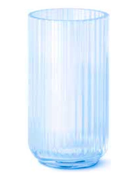 Lyngby Vase 20Cm Light Blue Glass Lyngby Blue
