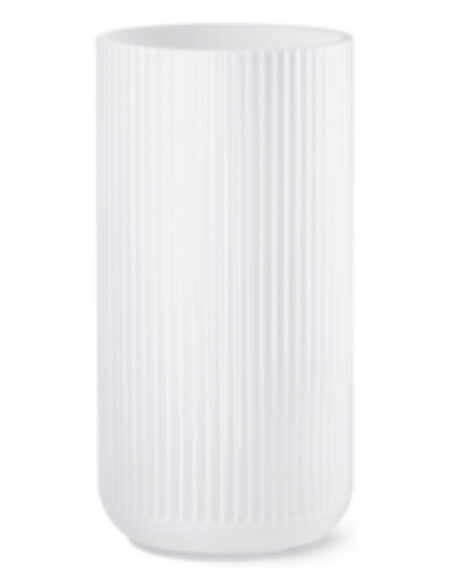 Lyngby Vase 20Cm Opal Glass Lyngby White