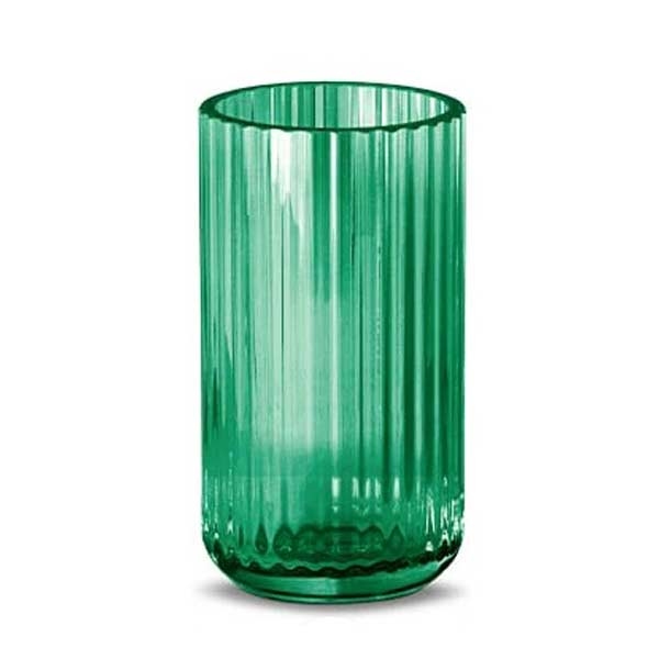 Lyngby vasen 15 cm Grøn glas Lyngby vasen 15 cm Grøn glas