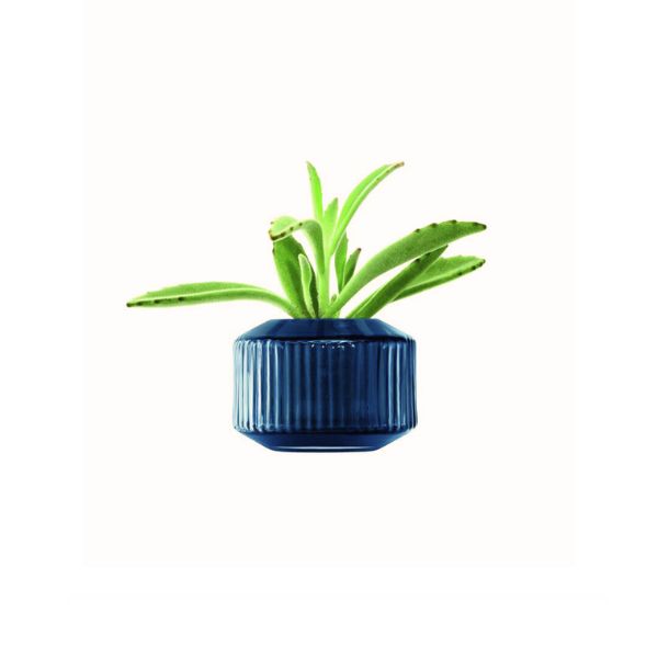 Lyseholder/vase Rotunda Safir Lsa 7,2x10x10cm Lyseholder/vase Rotunda Safir Lsa 7,2x10x10cm
