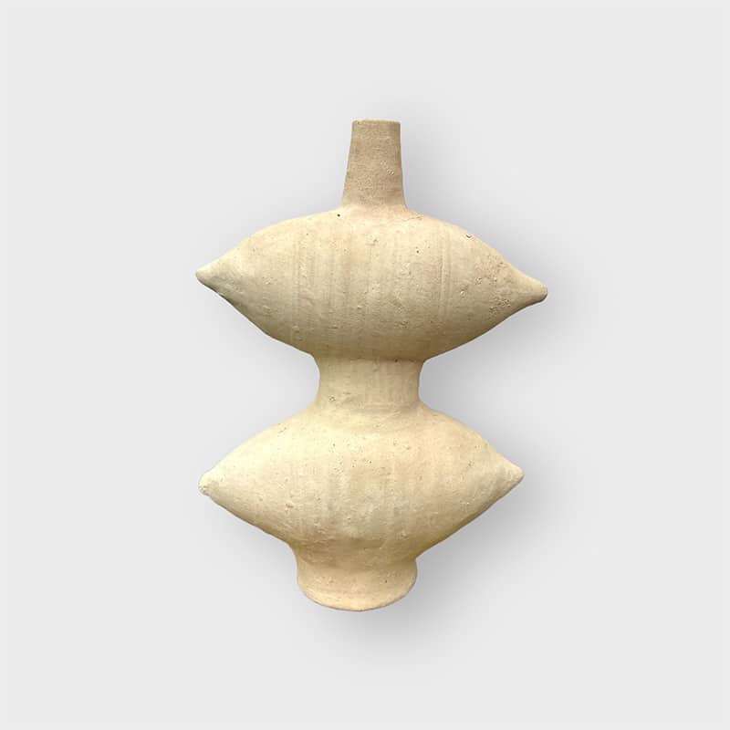 Lysestage/vase i hvid Tamegroute 31cm Lysestage/vase i hvid Tamegroute 31cm
