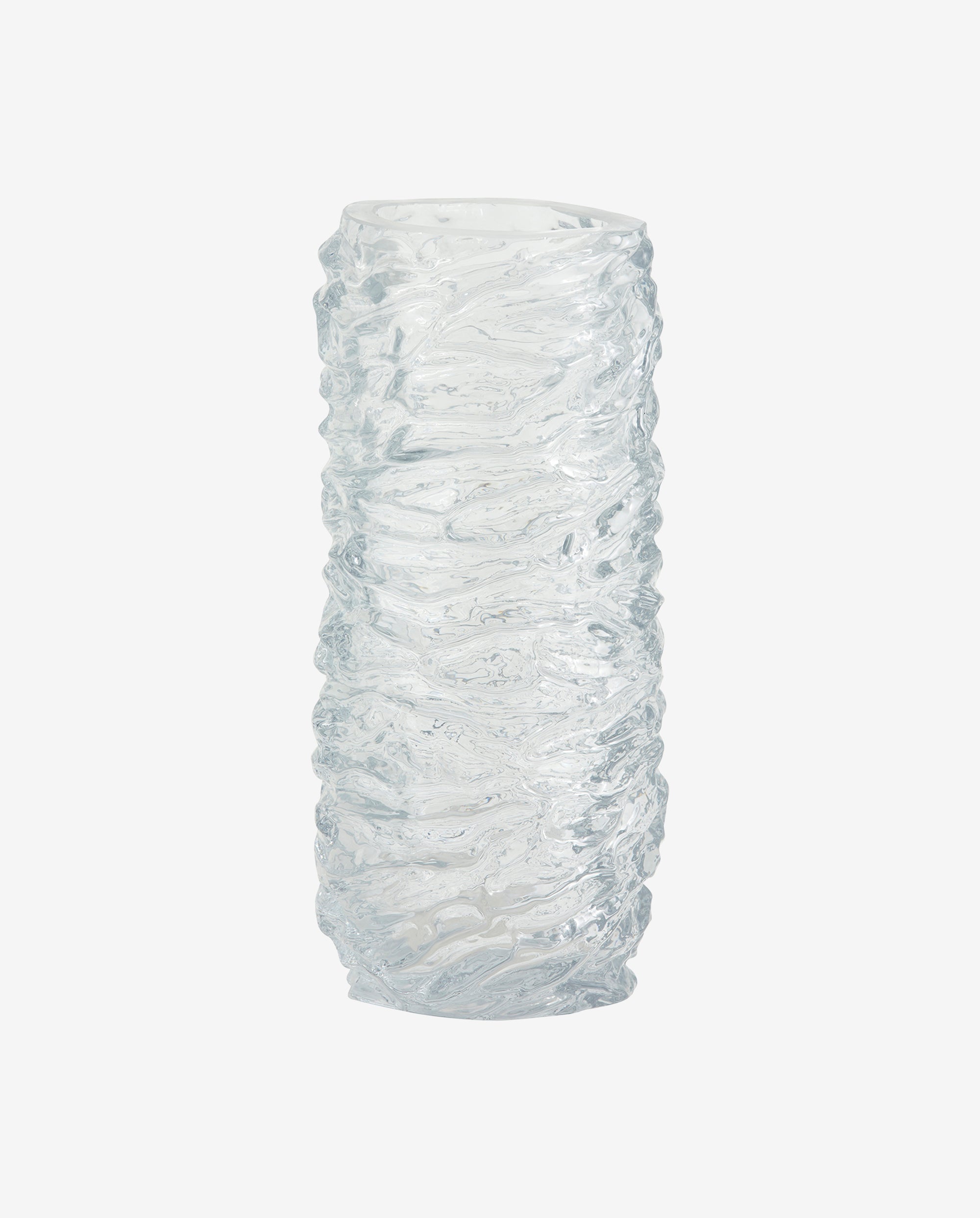 MAIO glasvase - h28 cm - klar glas MAIO glasvase - h28 cm - klar glas