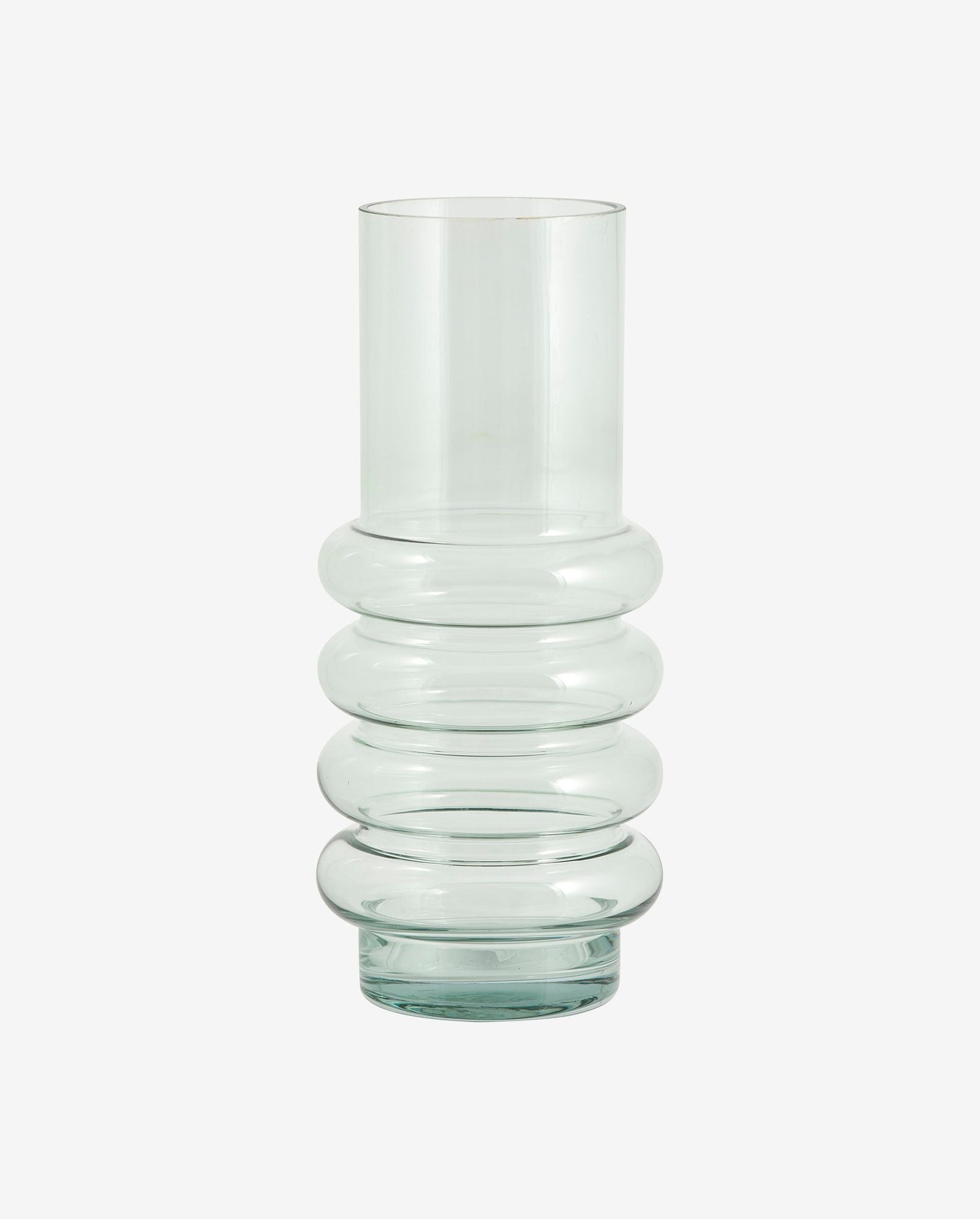 MAUI vase i glas - large - h36 cm - lys grøn MAUI vase i glas - large - h36 cm - lys grøn