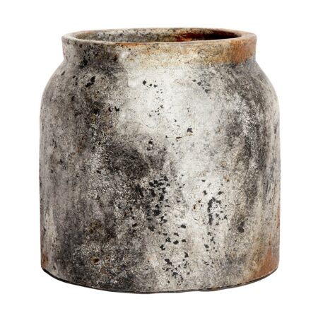 MUUBS Echo krukke Ø28 cm Rust/Grå