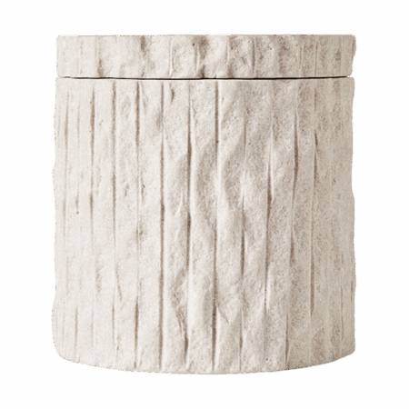 MUUBS Kama krukke med låg Ø9,5 cm Sand