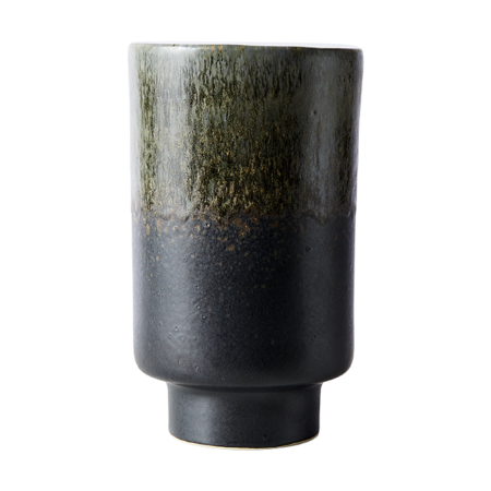 MUUBS Lago vase M Ø13x22 cm Forest green
