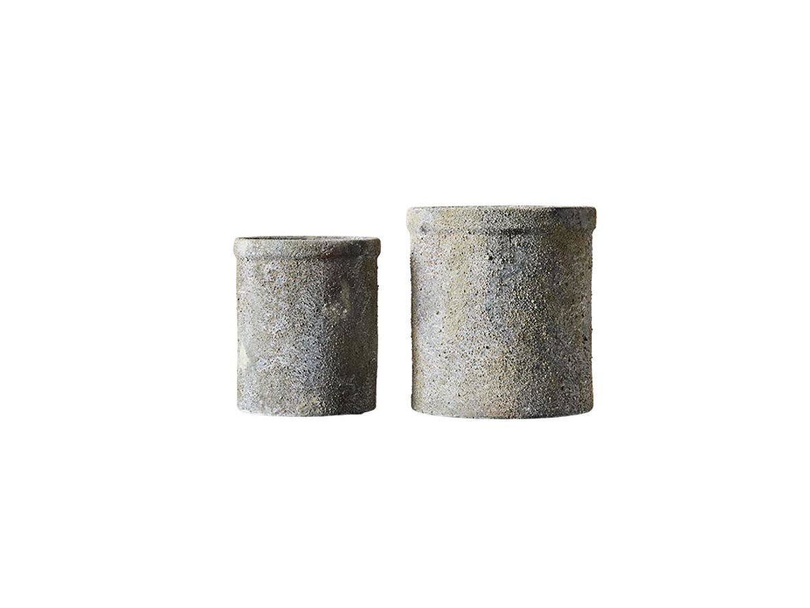 MUUBS - Treasure Krukkesæt - Krukke - Terracotta - Ø18 x H21 cm / Ø23 x H25 cm MUUBS - Treasure Krukkesæt - Krukke - Terracotta - Ø18 x H21 cm / Ø23 x H25 cm