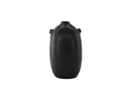 Madi Vase 17 cm - Sort
