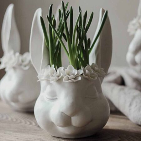 Majas Yoga bunny Vas 12 x 21 cm