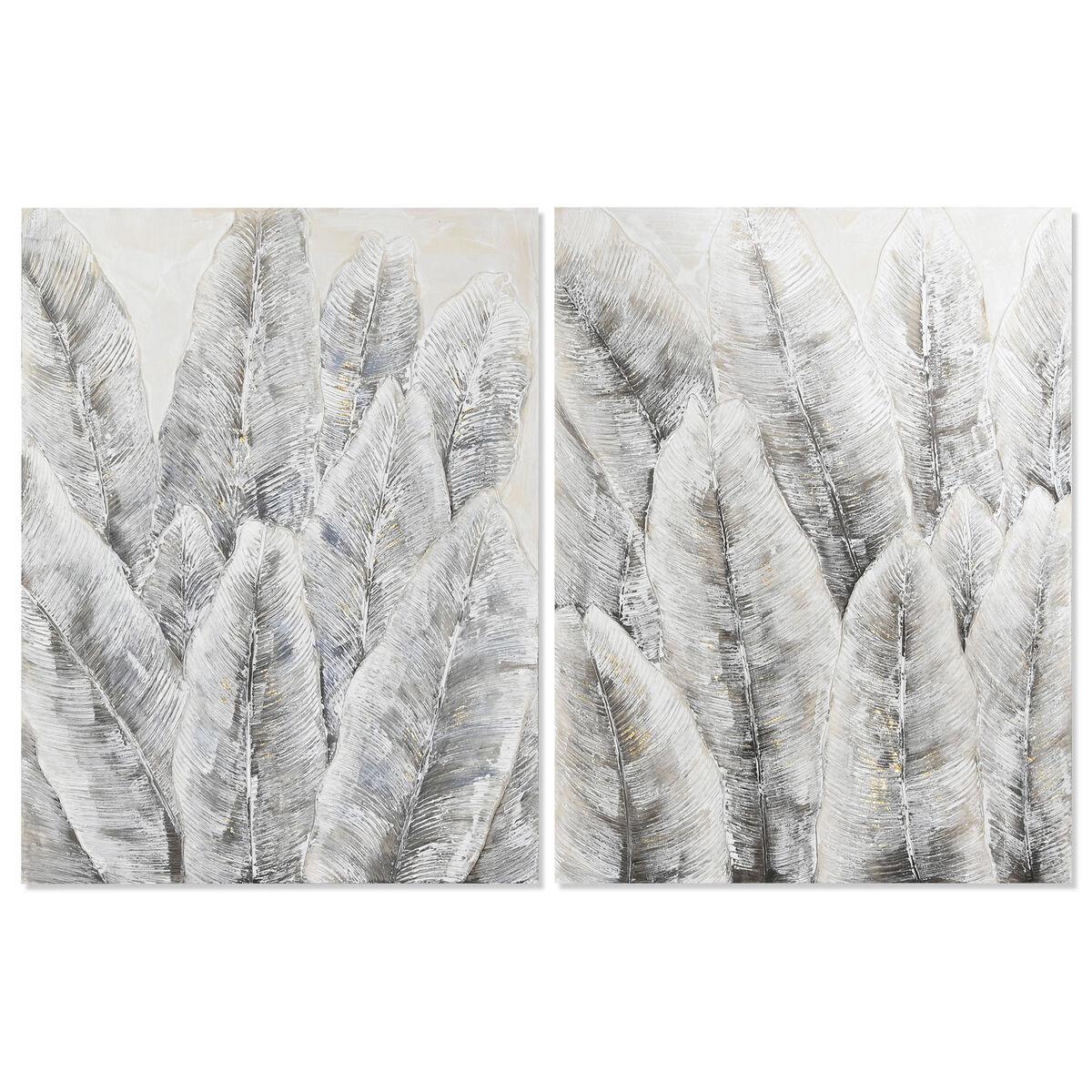 Maleri Home ESPRIT Blad af en plante Traditionel 90 x 3 x 120 cm (2 enheder) Maleri Home ESPRIT Blad af en plante Traditionel 90 x 3 x 120 cm (2 enheder)